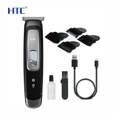 Picture of HTC AT-505 zero cutting Men & women Hair Trimmer USB Charge Hair Clippers Beard Trimmer Professional.