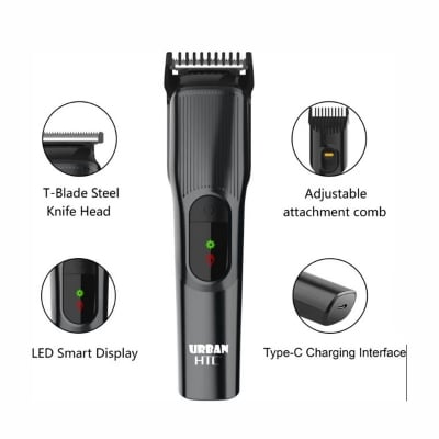 Picture of HTC AT-519 Lithium battery home use hair trimmer Indicator light powerful hair cutting machine