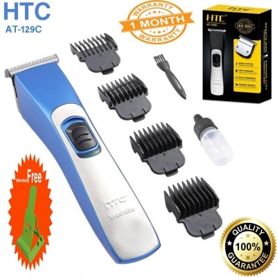 Picture of HTC AT 129C Washable Hair Clipper for Men Waterproof Hair clipper Hair trimmer Hair Cutter for Men