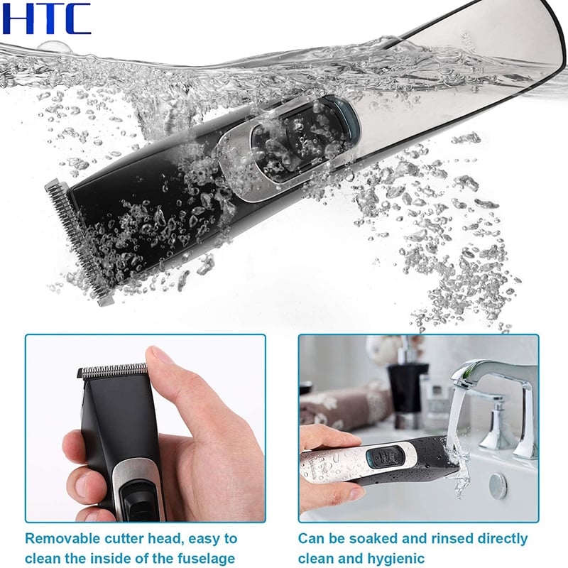 Picture of HTC AT 129C Washable Hair Clipper for Men Waterproof Hair clipper Hair trimmer Hair Cutter for Men