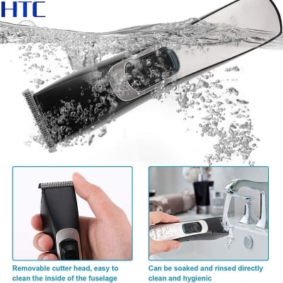 Picture of HTC AT 129C Washable Hair Clipper for Men Waterproof Hair clipper Hair trimmer Hair Cutter for Men