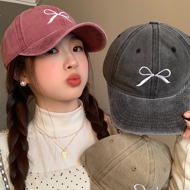 Picture of Korean Style Casual Adjustable Bow Cap