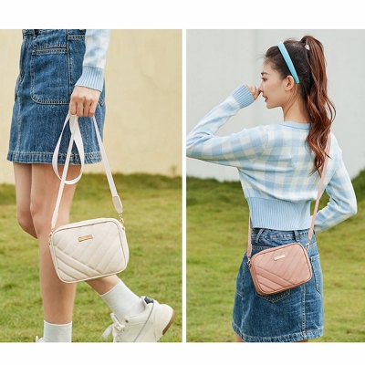 Picture of ladies bags foreign trade bag wholesale 2024 new embroidered camera bag texture versatile crossbody bag women's bag messenger bag women's bag