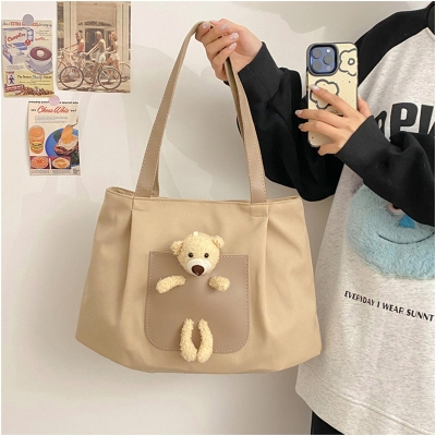 Picture of Cute Teddy Bear Korean stylish Shoulder Bag for women