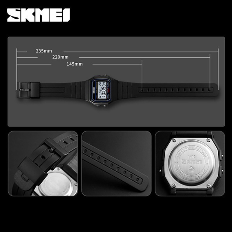 Picture of Korean  Digital Sports Waterproof Watch