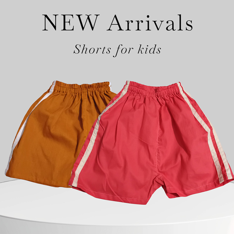 Picture of Kids 100% Cotton Shorts - Multi Color