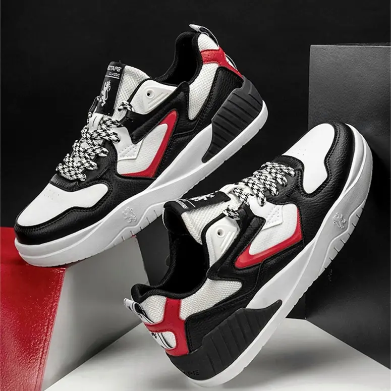 Picture of Red tape/Redtape Black & Red Edition Sneaker Shoes for Men