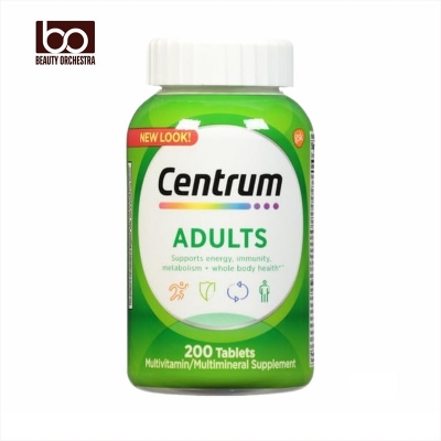 Picture of Centrum Adult Multivitamin/Multimineral Supplement with Antioxidants, Zinc, Vitamin D3 and B Vitamins, Gluten Free, Non-GMO Ingredients - 200 Count