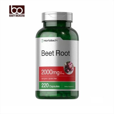 Picture of Horbaach Beet Root 2000mg per serving 220 Capsules