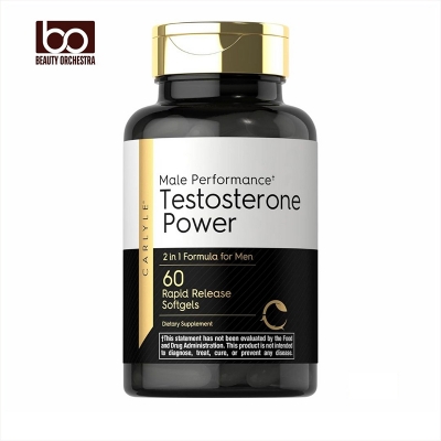 Picture of Carlyle Testosterone Supplement for Men | 60 Rapid Release Softgels | Non-GMO Gluten Free