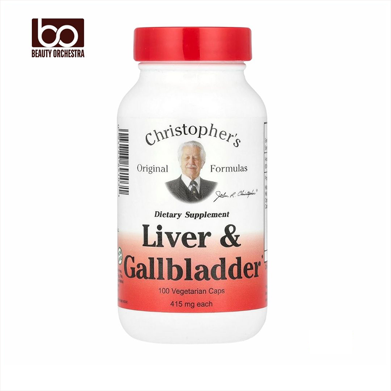 Picture of Christopher's Original Formulas Liver & Gallbladder 425 mg 100 Vegetarian Caps