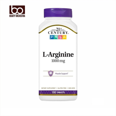 Picture of 21st Century L-Arginine 1000mg Maximum Strength 100 tablets