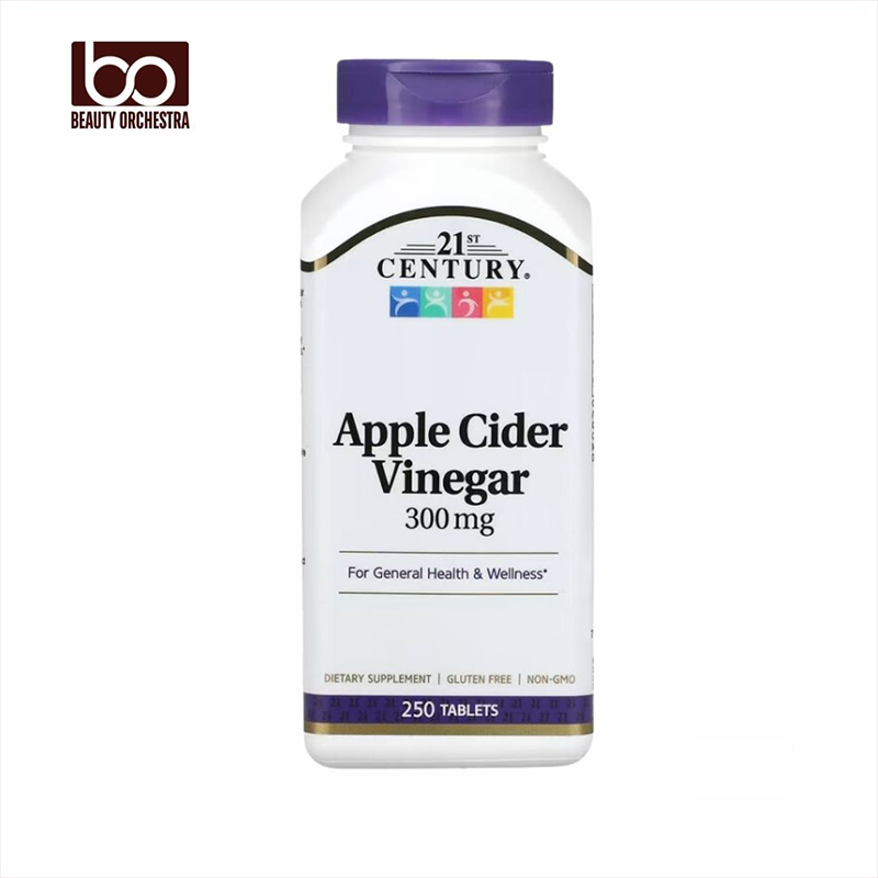 Picture of 21st Century Apple Cider Vinegar 300 mg 250 Tablets