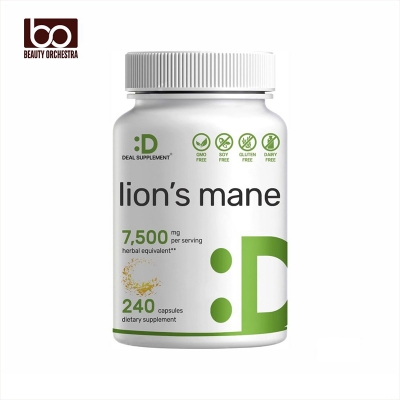Picture of Deal Supplement Lions Mane Mushroom Supplement 7,500mg Per Serving 240 Capsules