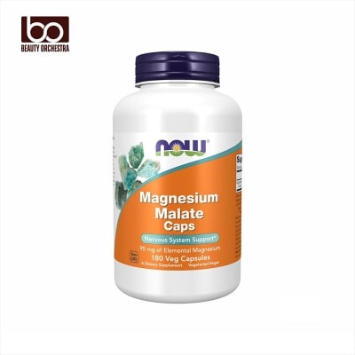 Picture of NOW Foods Magnesium Malate Caps with 95 mg 180 Veg Capsules