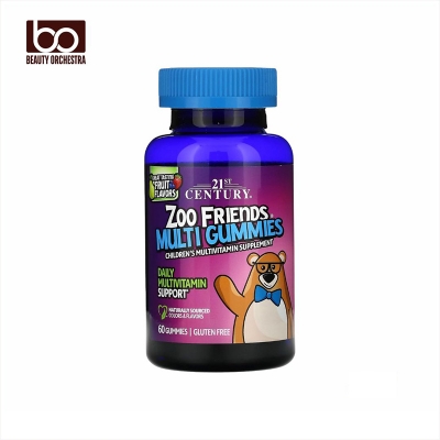Picture of 21st Century Zoo Friends Multi Fruit 60 Gummies