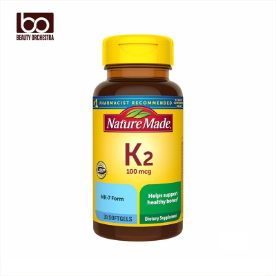 Picture of Nature Made Vitamin K2 100 mcg Healthy Bone Supplements 30 Softgels