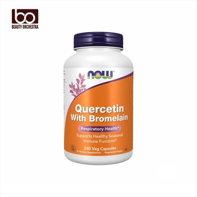 Picture of NOW Quercetin with Bromelain 240 Veg Capsules