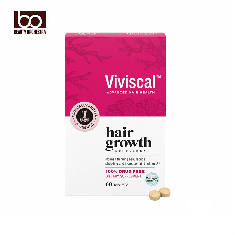 Picture of Viviscal Hair Growth Supplements with Proprietary Collagen Complex 60 Tablets 1 Month Supply