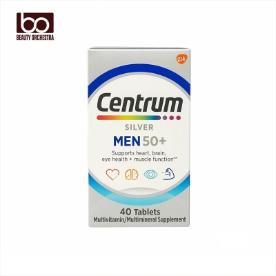 Picture of Centrum Silver Men 50+ Multivitamin Improve Heart, Eye, Brain health & Muscle function 40 Tablets