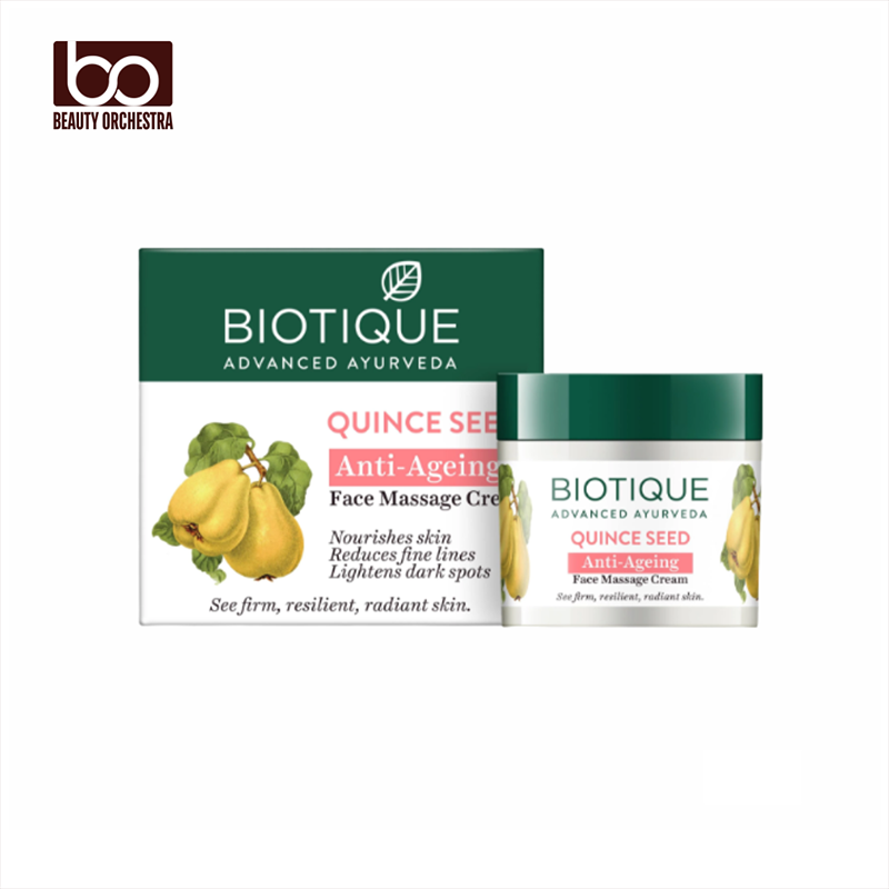 Picture of Biotique Advanced Ayurveda Quince seed anti-ageing face massage cream