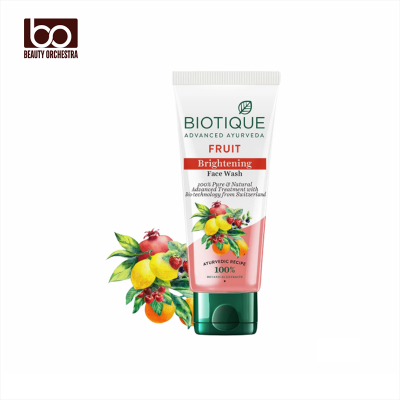 Picture of Biotique advanced ayurveda fruit brightening face wash ( exp. date 10/25) - 100ml