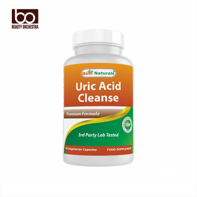 Picture of Best Naturals Uric Acid Cleanse Vitamins for Men and Women - 90 Veggie Capsules