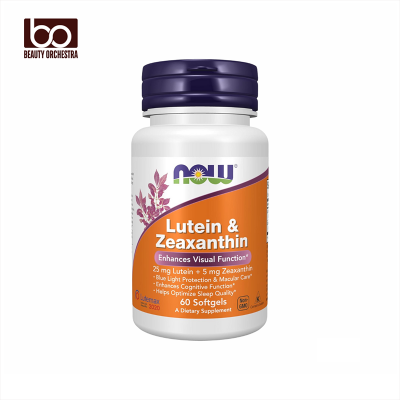 Picture of NOW Lutein & Zeaxanthin with 25 mg Lutein and 5 mg Zeaxanthin 60 Softgels