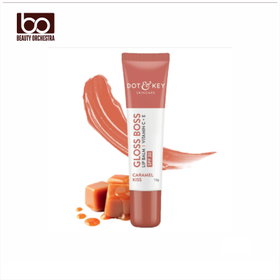 Picture of Dot & Key Caramel Kiss Lip Balm SPF30 and Vitamin C Plus E 12 gm