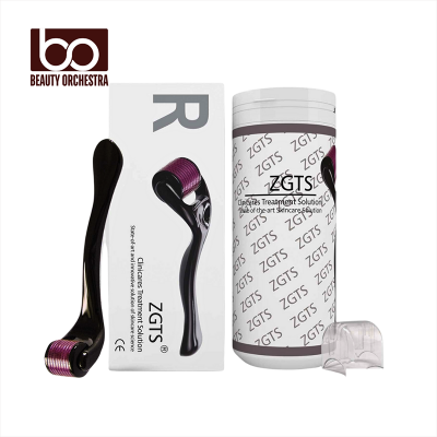 Picture of Zgts Derma Roller 540 Titanium Needles - 0.75Mm - Black Head Remover