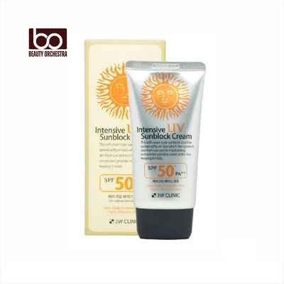 Picture of 3W Clinic Intensive UV Sunblock Cream-SPF50+ PA+++70ml