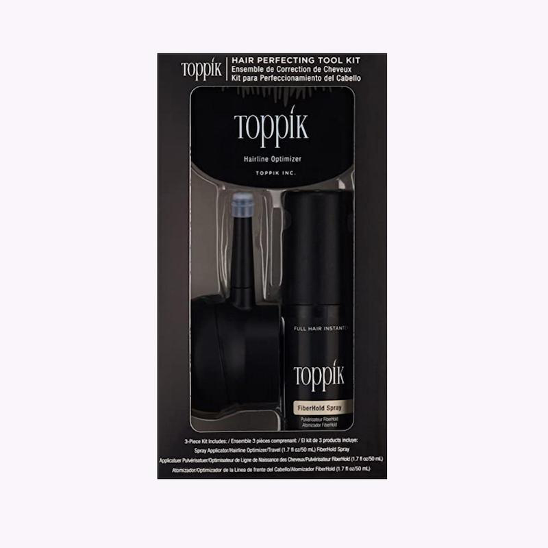 Picture of Toppik Hair Perfecting Toolkit (Hair Fiber 27.5g, Fiber Applicator and Hair Organizer)