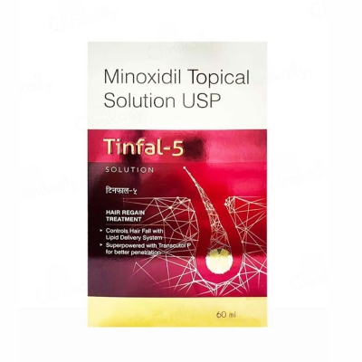 Picture of Tinfal Minoxidil 5% Topical Solution - 60ml