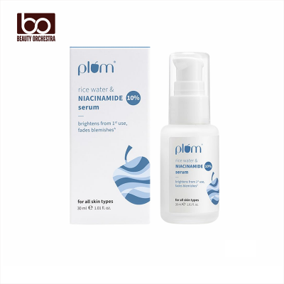 Picture of Plum 10% Niacinamide Face Serum with Rice Water - 30 ml