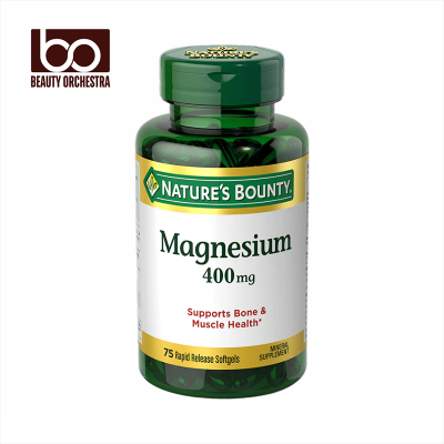 Picture of Nature's Bounty Magnesium 400 mg - 75 Rapid Release Softgels