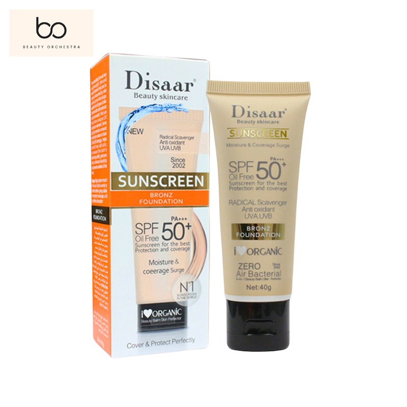 Picture of DISAAR Sunscreen Bronz Foundation SPF 50+ PA+++ - 40g