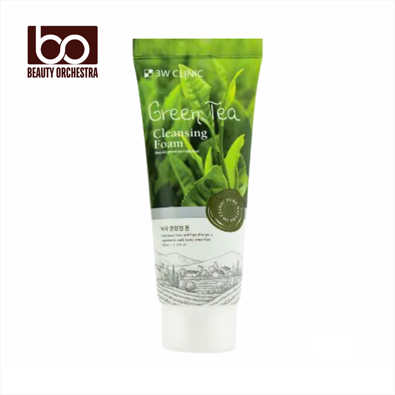 Picture of 3W Clinic Green Tea Foam Cleansing - 100ml