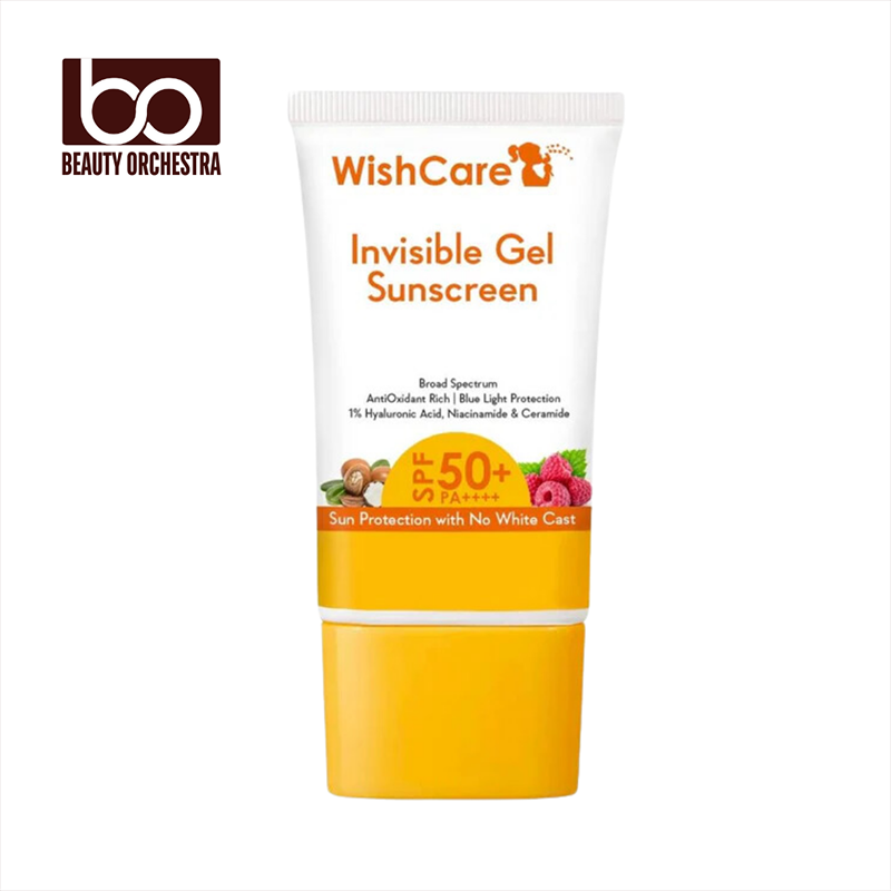 Picture of WishCare Invisible Gel Sunscreen SPF 50+ PA++++ - 50g