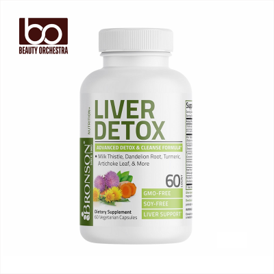 Picture of Bronson Liver Detox Advanced Detox & Cleansing Formula - 60 Veg Capsules