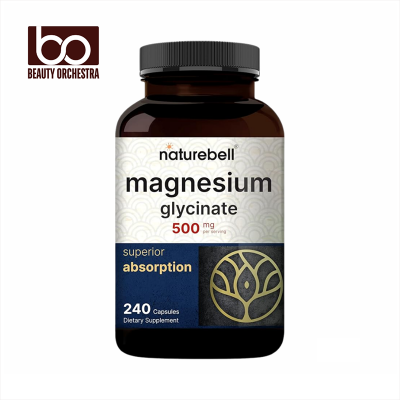 Picture of NatureBell Magnesium Glycinate 500mg - 240 Capsules