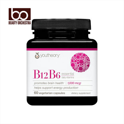 Picture of Youtheory Vitamin B12 B6 1000 mcg – 60 Capsules
