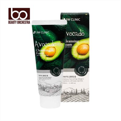 Picture of 3W Clinic Avocado Cleansing Foam - 100ml