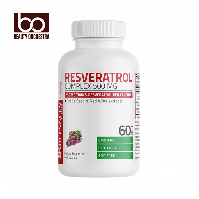 Picture of Bronson Resveratrol Complex 500mg - 60 Capsules