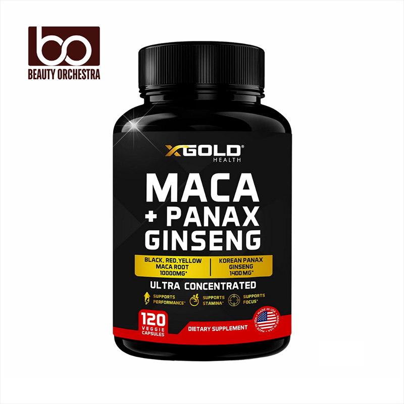 Picture of X Gold Maca with Korean Panax Ginseng Ultra Concentrated - 120 Counts