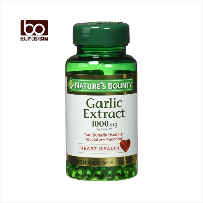 Picture of Nature's Bounty Garlic Extract 1000 mg - 100 Softgels