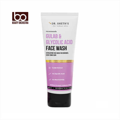 Picture of Dr. Sheth's Gulab & Glycolic Acid Face Wash - 100g