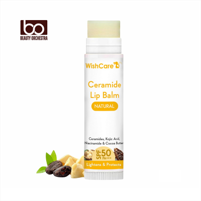 Picture of WishCare Ceramide Lip Balm with SPF 50 PA+++ (Natural)