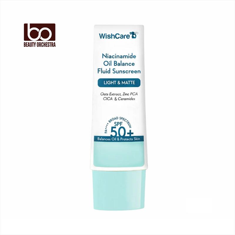 Picture of WishCare 5% Niacinamide Oil Balance Fluid Sunscreen | SPF50 PA++++