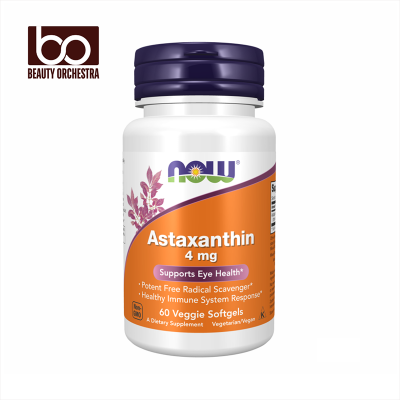 Picture of NOW Astaxanthin 4 mg - 60 Veggie Softgels