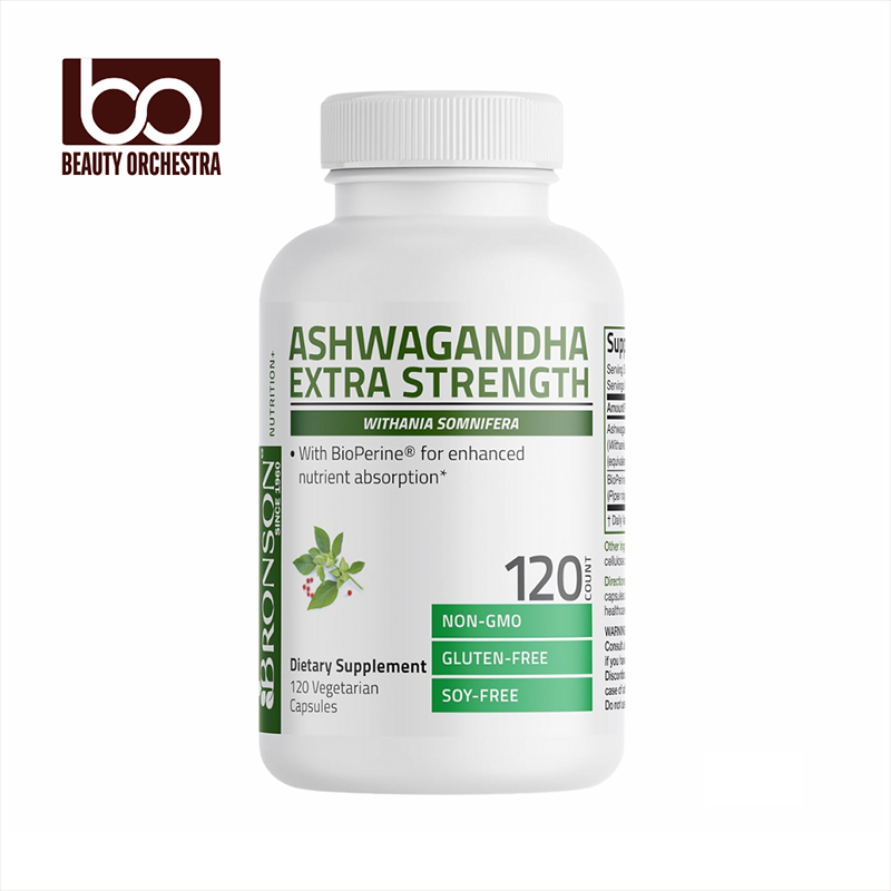 Picture of Bronson Ashwagandha Extra Strength 3000 mg - 120 Veg Capsules